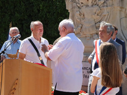 Remise de médailles anciens combattants d'Algérie